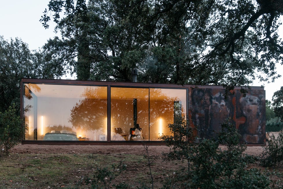 una minicasa prefabricada modular de 34 metros cuadrados hecha en españa