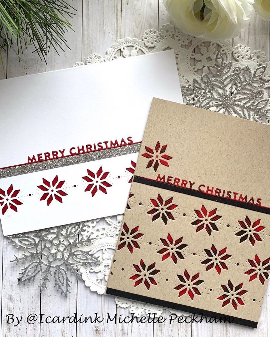 minimalist diy christmas cards
