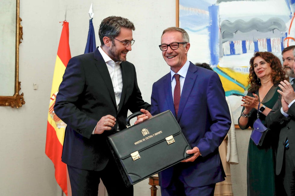Màxim Huerta se hace cargo del ministerio de cultura y deporte