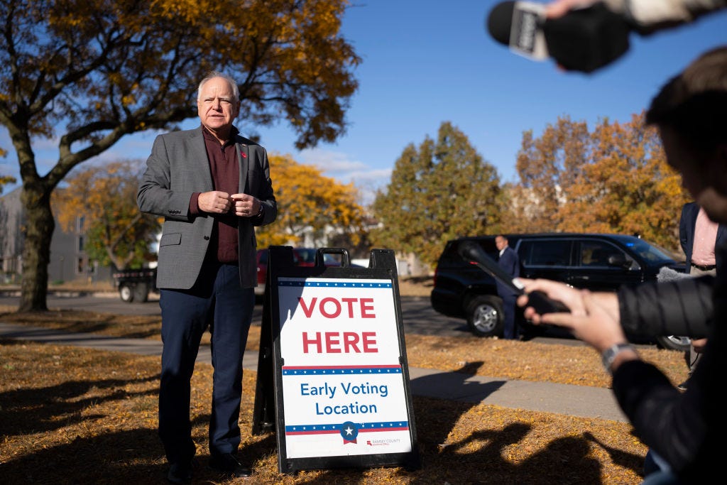 The 2024 Presidential and Vice Presidential Candidates Vote