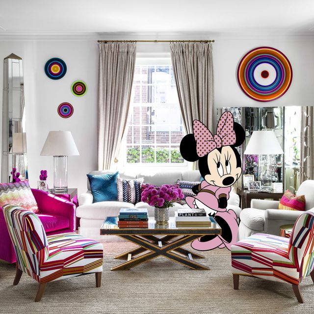 minnie mouse dream house living room