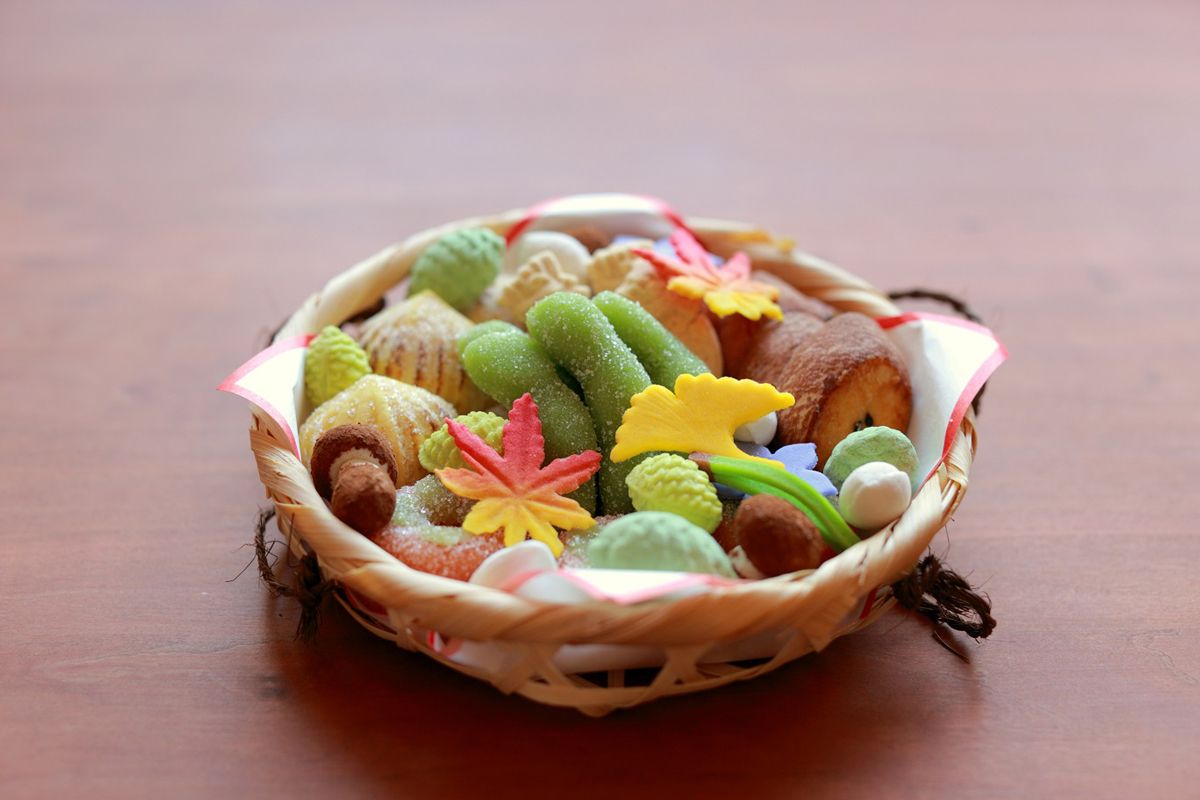 京都の和菓子】芸術＆食欲の秋に「光琳菊」を