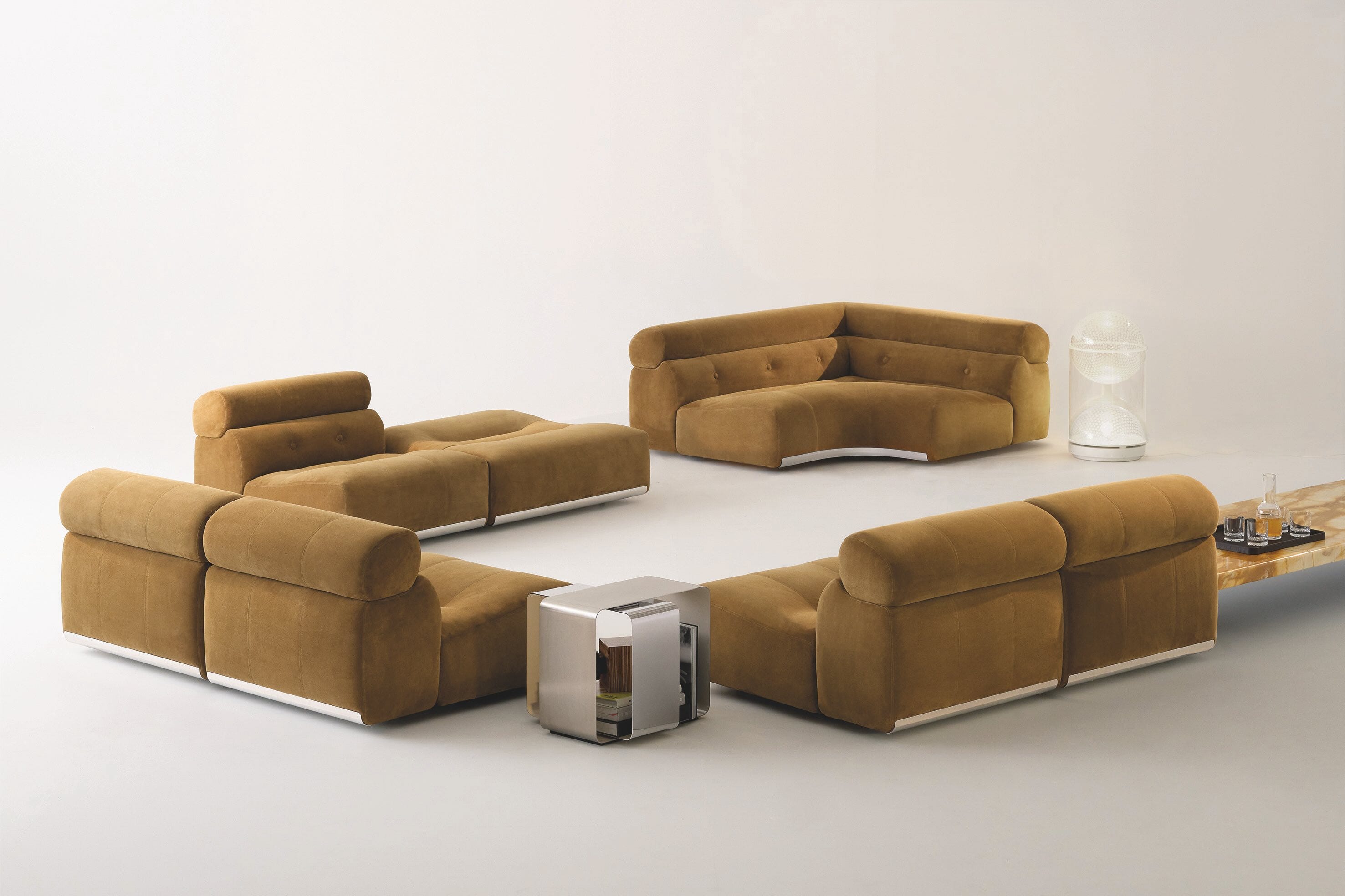Coupe seating system Minotti coupe seating system minotti