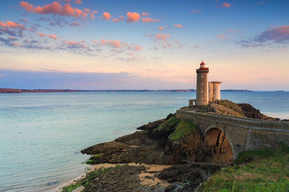 minou lighthouse in france
