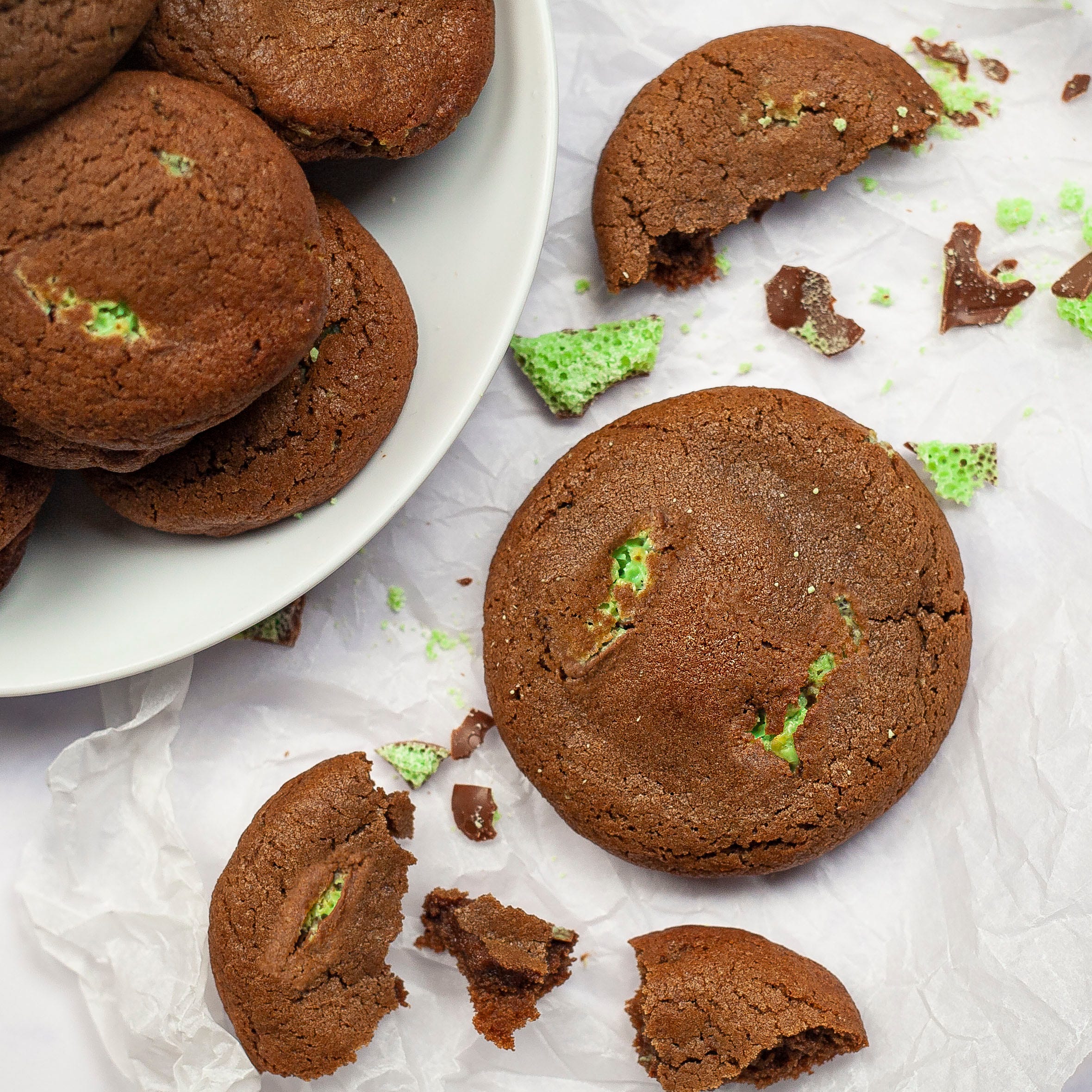 best biscuit and cookie recipes mint aero chocolate cookies