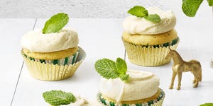 Mint Julep Cupcakes - Mother's Day Desserts