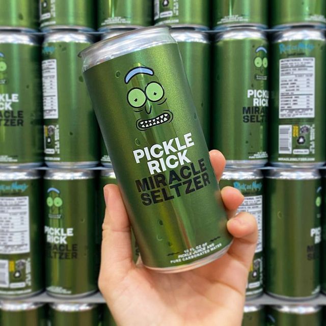 pickle rick miracle seltzer