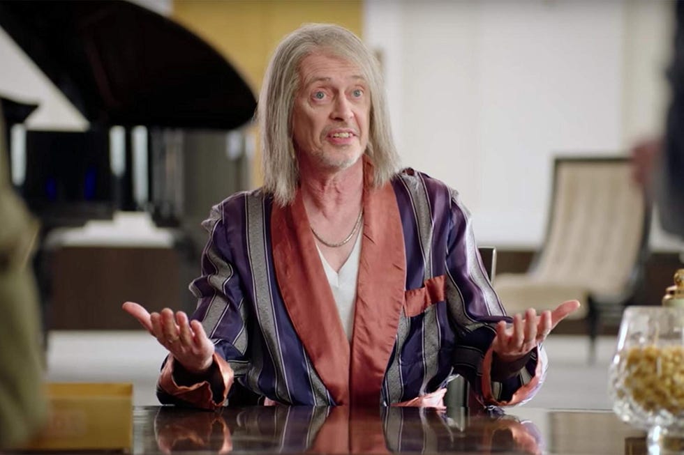 Steve Buscemi en una escena de la serie 'Miracle Workers'