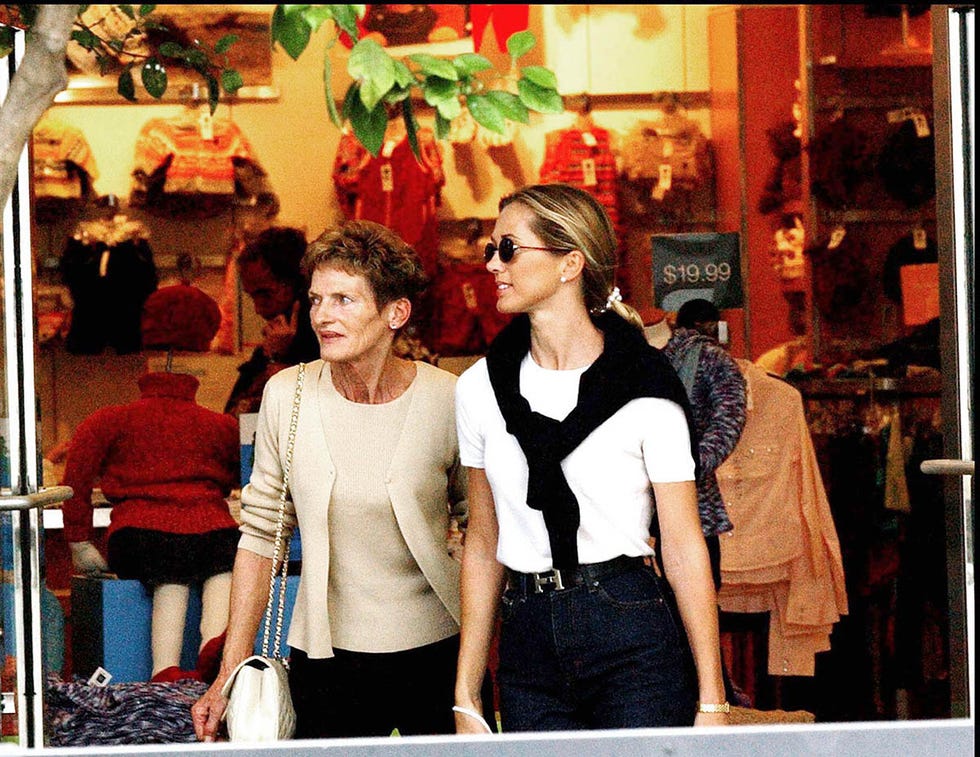 Miranda Rijnsburger, mujer de Julio Iglesias,  y su madre