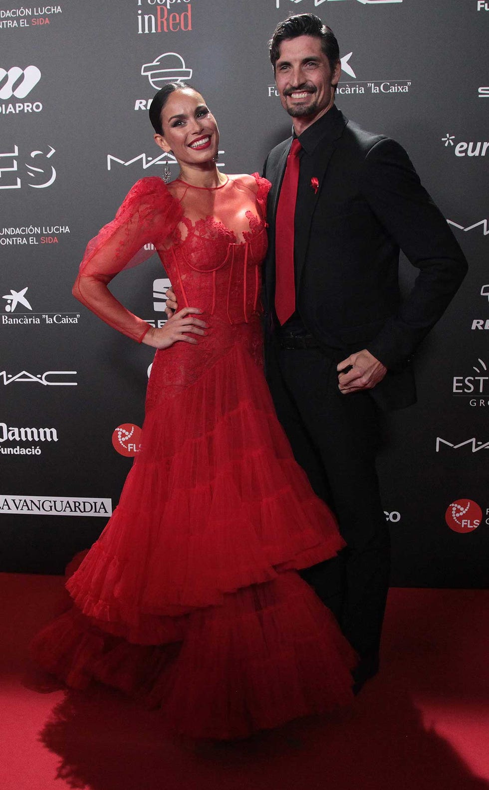 Parejas invitadas a la gran gala contra el sida de Barcelona