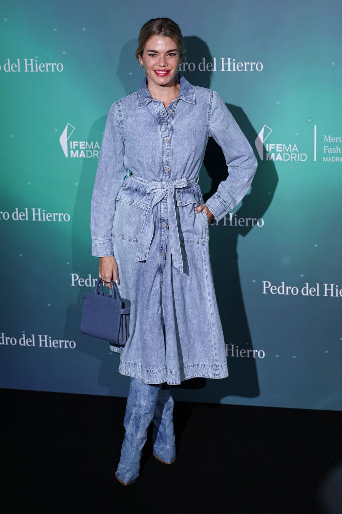 pedro del hierro photocall mercedes benz fashion week madrid feb 2024