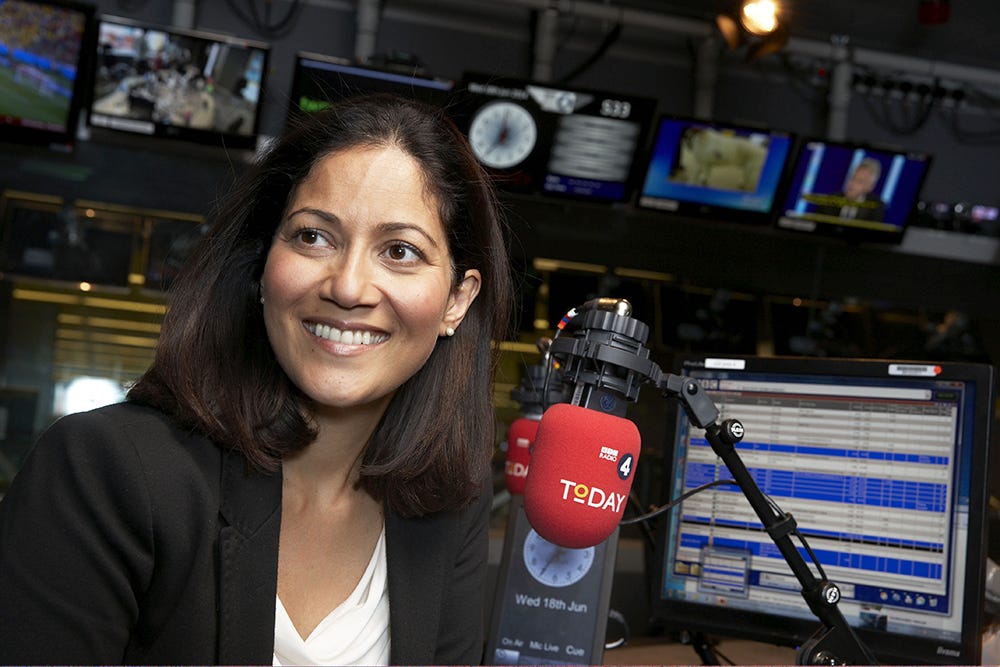 Mishal Husain has some brilliant advice for anyone suffering self-doubt