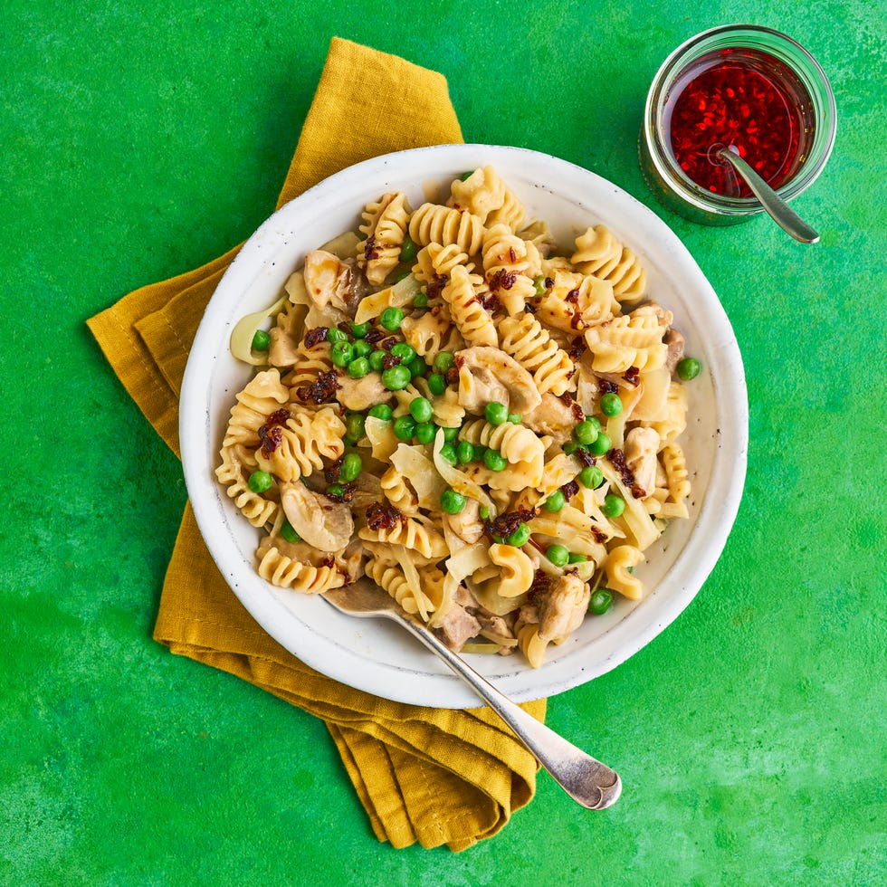 miso chicken pasta