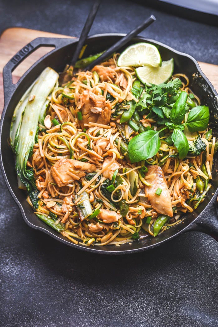 Miso Mahi-Mahi Pad Thai