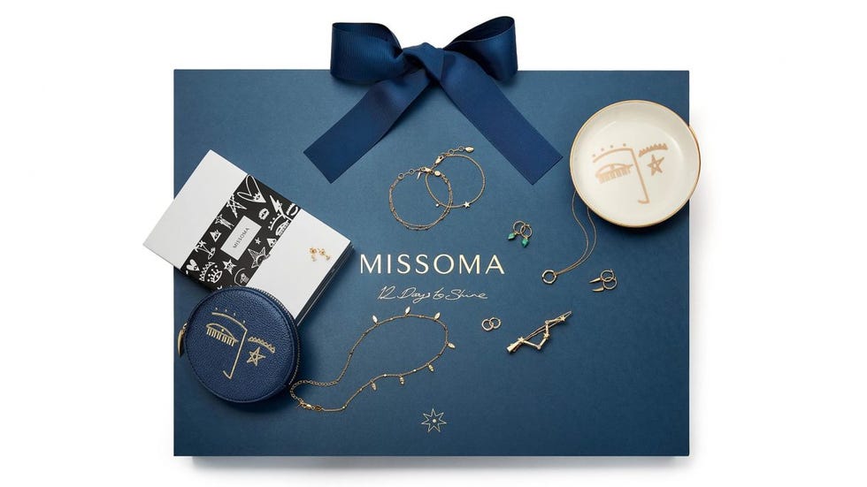 Blue, Text, Font, Brand, Paper, Fashion accessory, Present, 