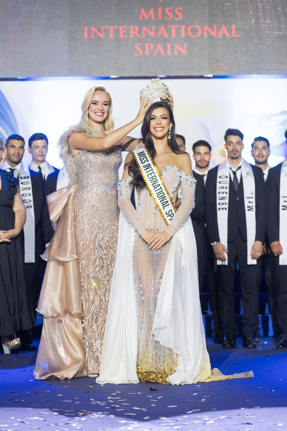 alba perez corona a idayra borges como miss international spain 2025
