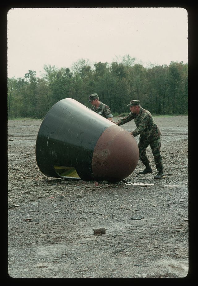 dismantling missile nose cones