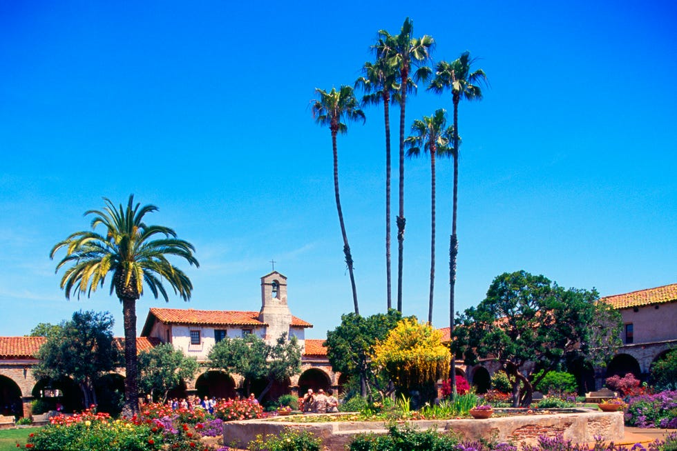 mission san juan capistrano, california, usa