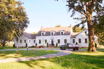 farmhouse in 10 acre pecan grove in the mississippi delta designed by holly audrey williams and rachel hardage barrett