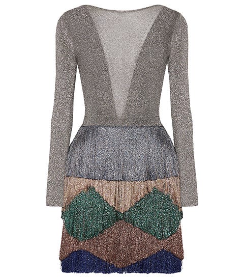 Clothing, Green, Sleeve, Outerwear, Cocktail dress, Dress, Sweater, Neck, Beige, Top, 