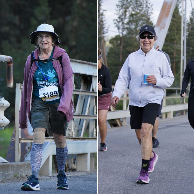 90 year olds myrtle miller and dollie kelly both completed the missoula half marathon