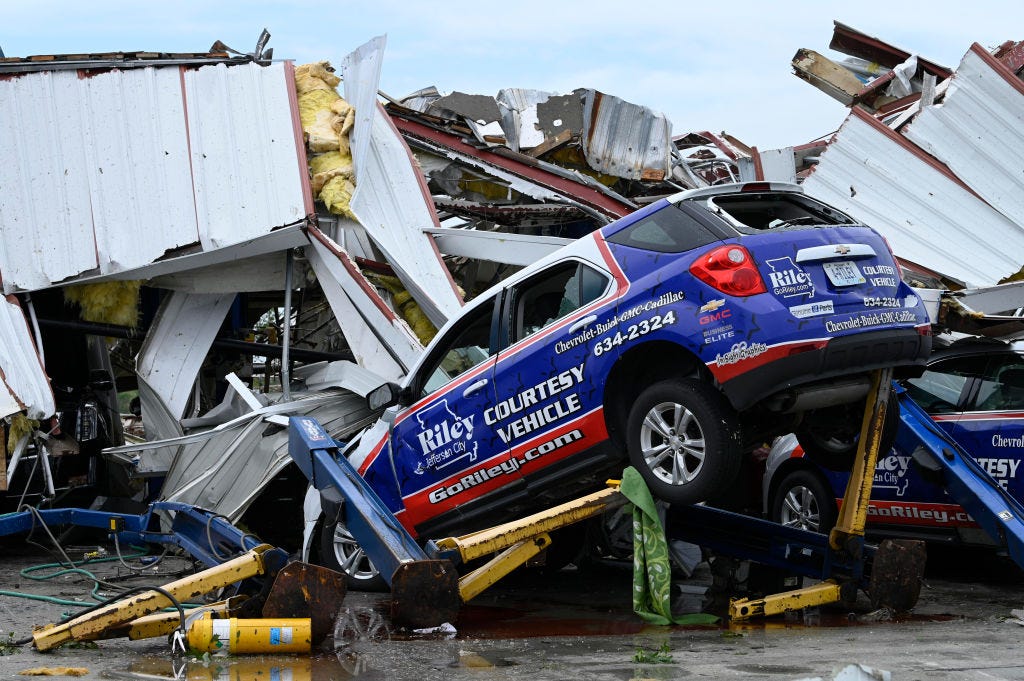 Photos of Tornado Damage to Ohio, Oklahoma, Missouri, and the Midwest