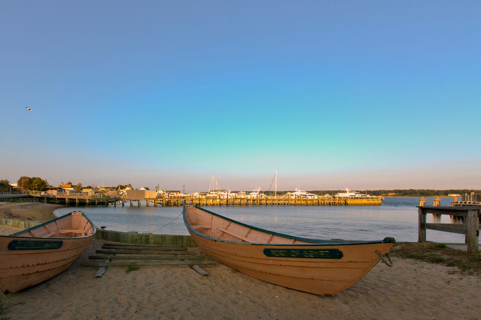 mitchell park  marina greenport, new york