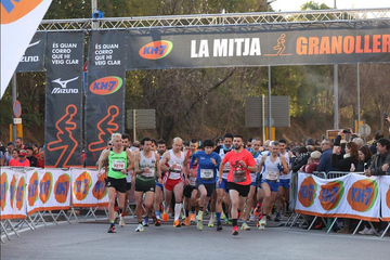 fotografía de la organización de la mitjja de granollers