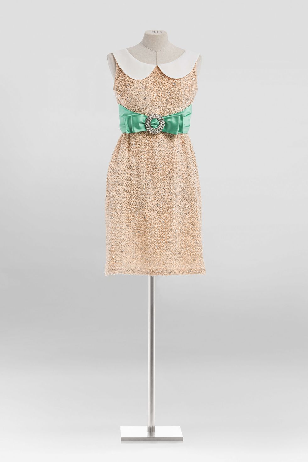Miu Miu Bow-Detail Sleeveless Dress