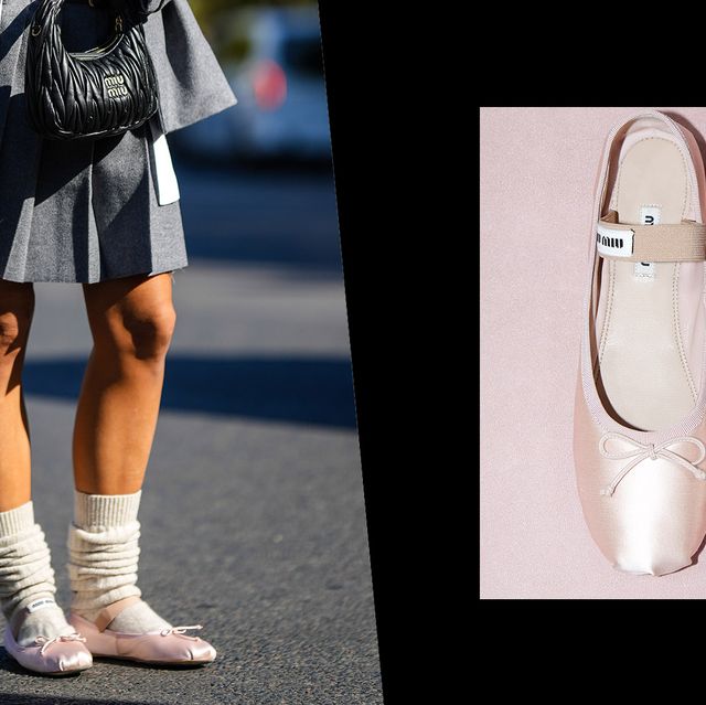 Ballet Pumps Are Back In Fashion And Miu Miu's Cult Styles Are Leading The  Way