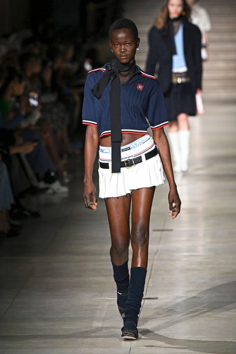 miu miu fw22 runway miu miu fw22 runway