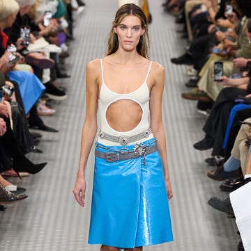 model on a catwalk model on a catwalk