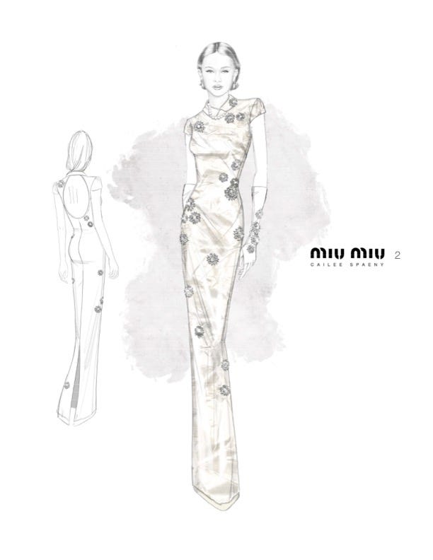 a person in a white dress