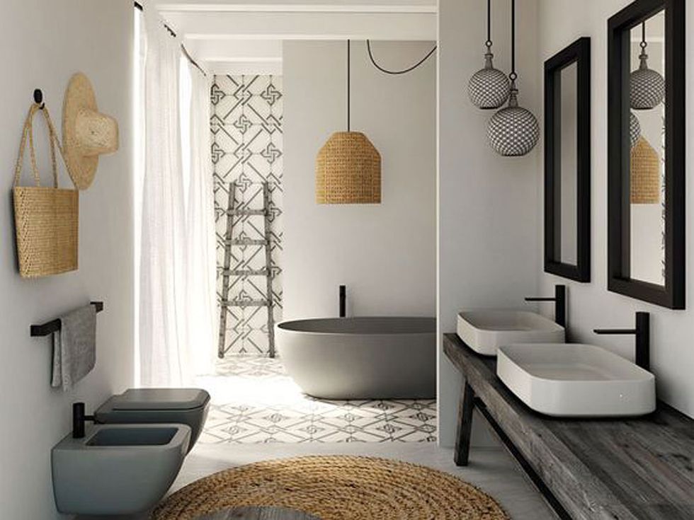 DIY Espejo de mosaico para el cuarto de baño  Decoración de unas,  Decoracion de baños sencillos, Ideas de decoración de baño
