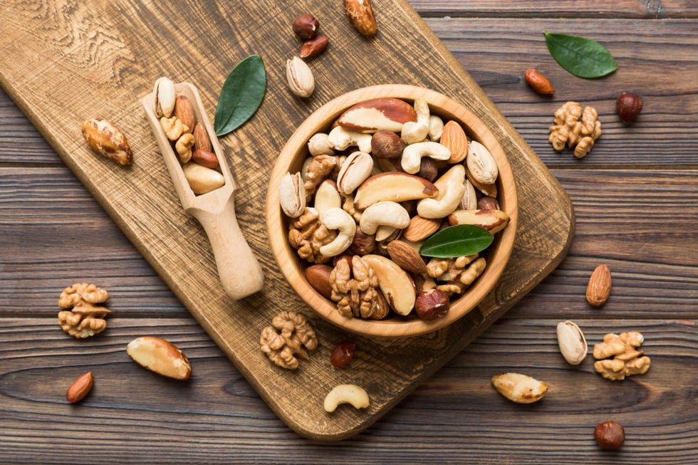 high fiber high protein nuts