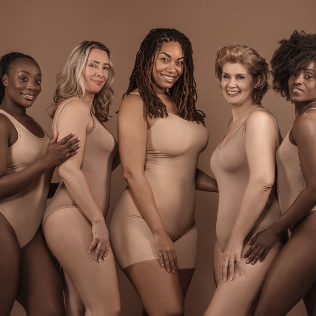 Womens Slim Seamless Shapewear Tummy Control Body Shaper Comfortable for  Womenn Under Dress 2023 New Underwear Beige at  Women's Clothing store