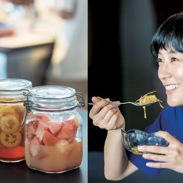 水川あさみさんの連載「水川発酵食道」vol3人気レストラン「kabi」で発酵ジュース作りに挑戦