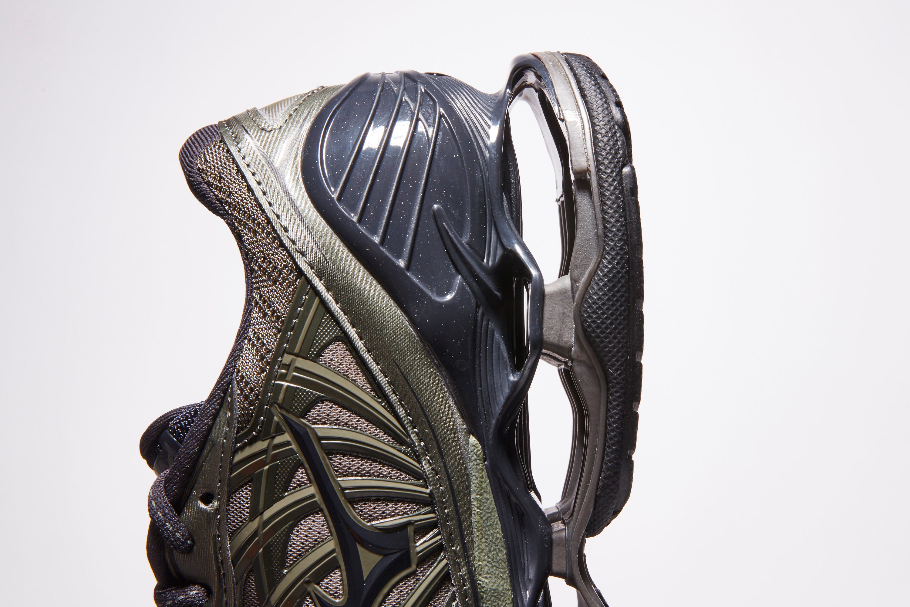 Black, Footwear, Personal protective equipment, Bag, Shoe, Metal, Leather, Silver, 