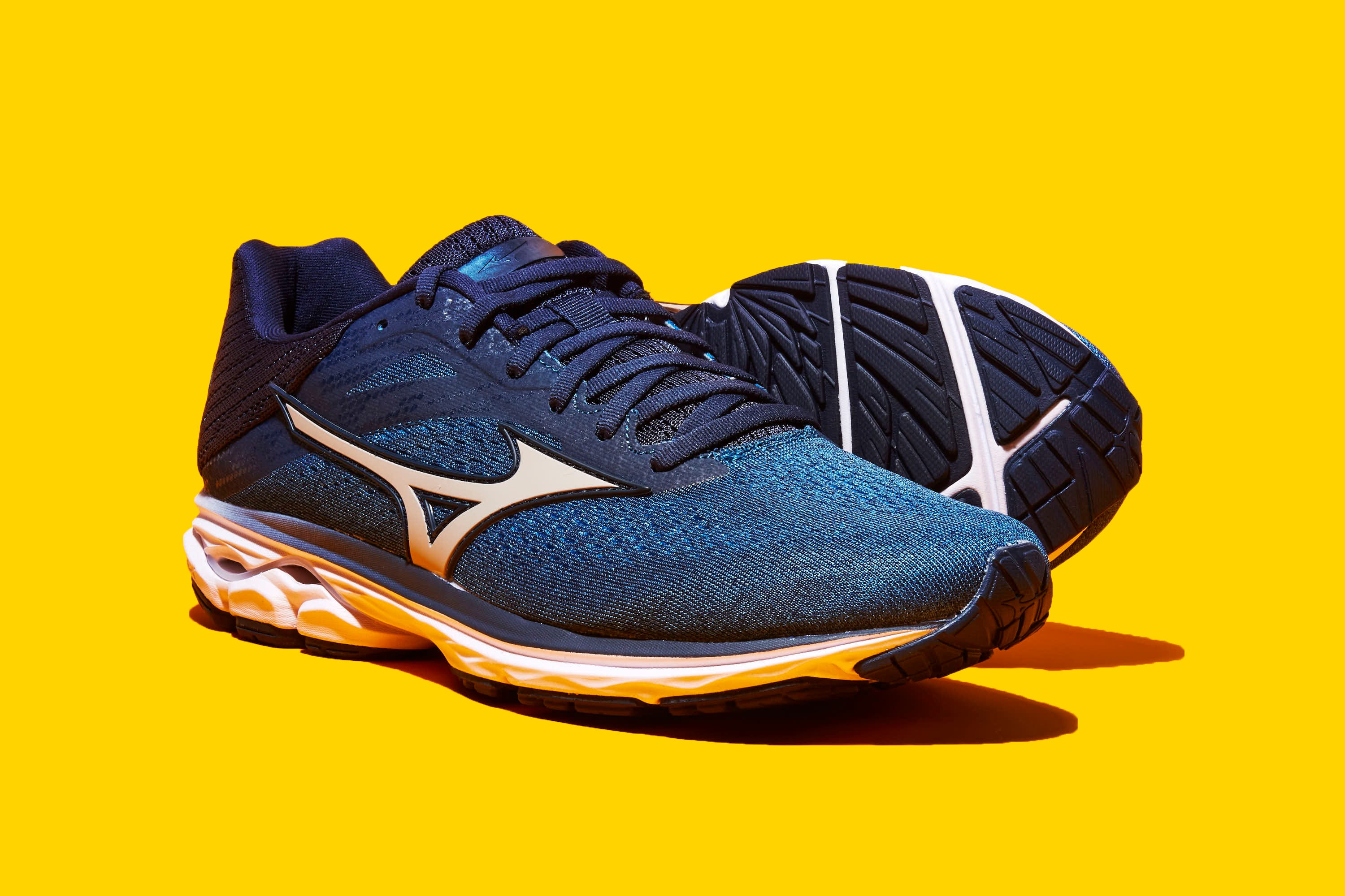 Shoe, Footwear, Running shoe, Athletic shoe, Outdoor shoe, Yellow, Orange, Walking shoe, Cross training shoe, Tennis shoe, 