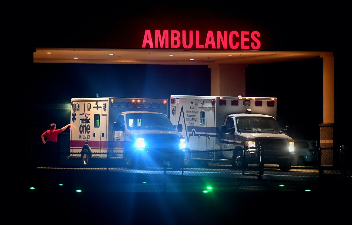 poplar bluff, mo july 19 a pair of ambulances that serve both southeast missouri and northeast arkansas are parked in the ambulance bay at the poplar bluff regional medical center in poplar bluff, missouri on july 19, 2019 an accident victim can be billed for very expensive ambulance transport services when it may not have been their choice to use the service because many rural hospitals have closed, the average trip by ambulance is longer and much more expensive as it must travel farther to the nearest hospital in many cases the poplar bluff area in southeast missouri is a part of the country where both healthcare providers and medical care recipients have been burdened by medical related costs there are scores of people in the area who are being sued by the local hospital for medical bills they cannot pay the hospital feels it has no choice but to pursue the cases as rural patients are visiting the emergency room in record numbers and increasingly defaulting on their bills photo by michael s williamsonthe washington post via getty images