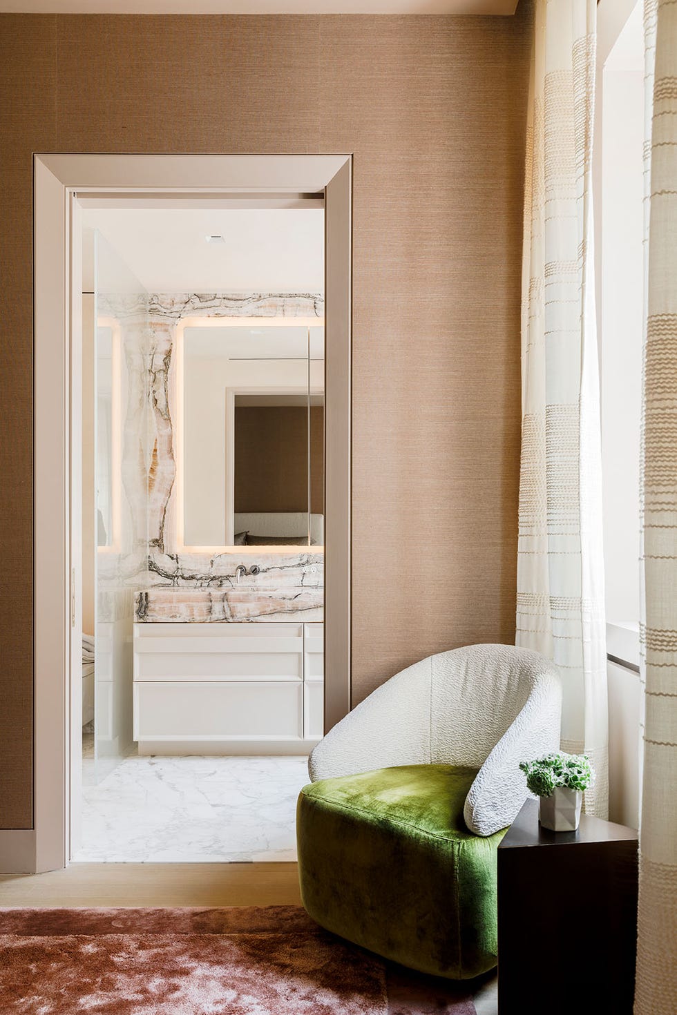 acid green upholstery is trending