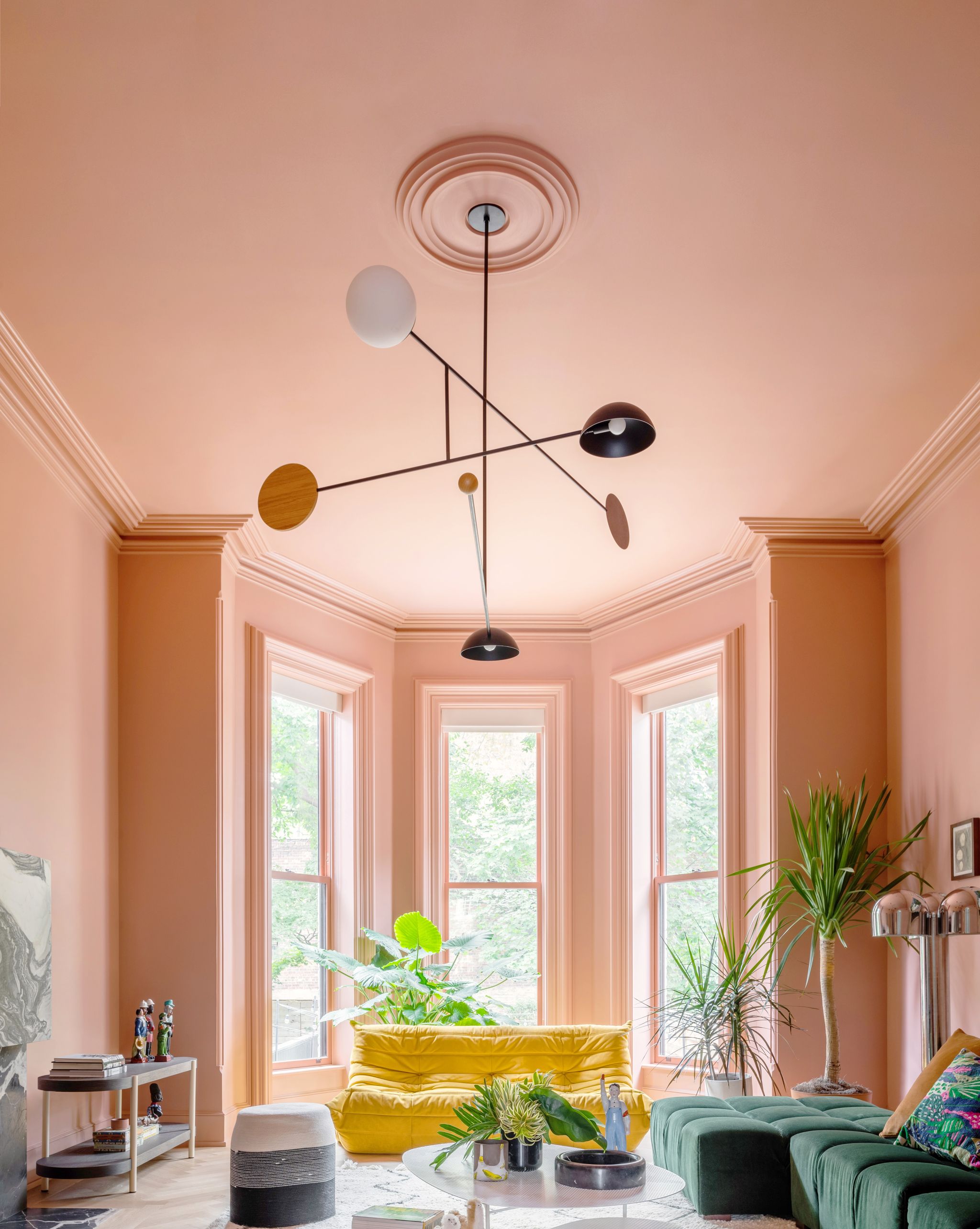 Tour a Brooklyn Apartment That Makes Great Use of Light Pink Paint