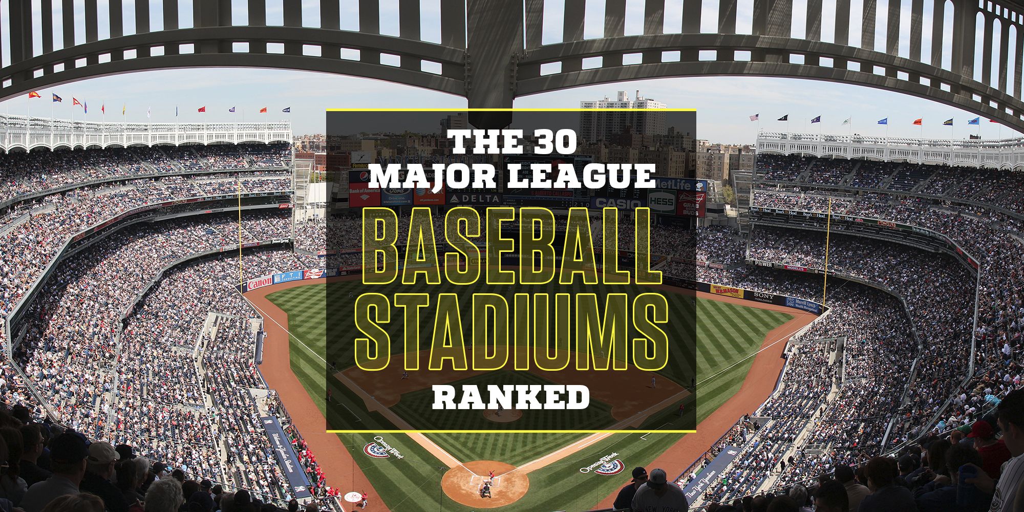 All 30 MLB stadiums ranked 2022 edition