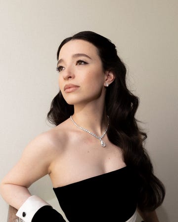 mikey madison makeup favorites, armani beauty critics choice 2025