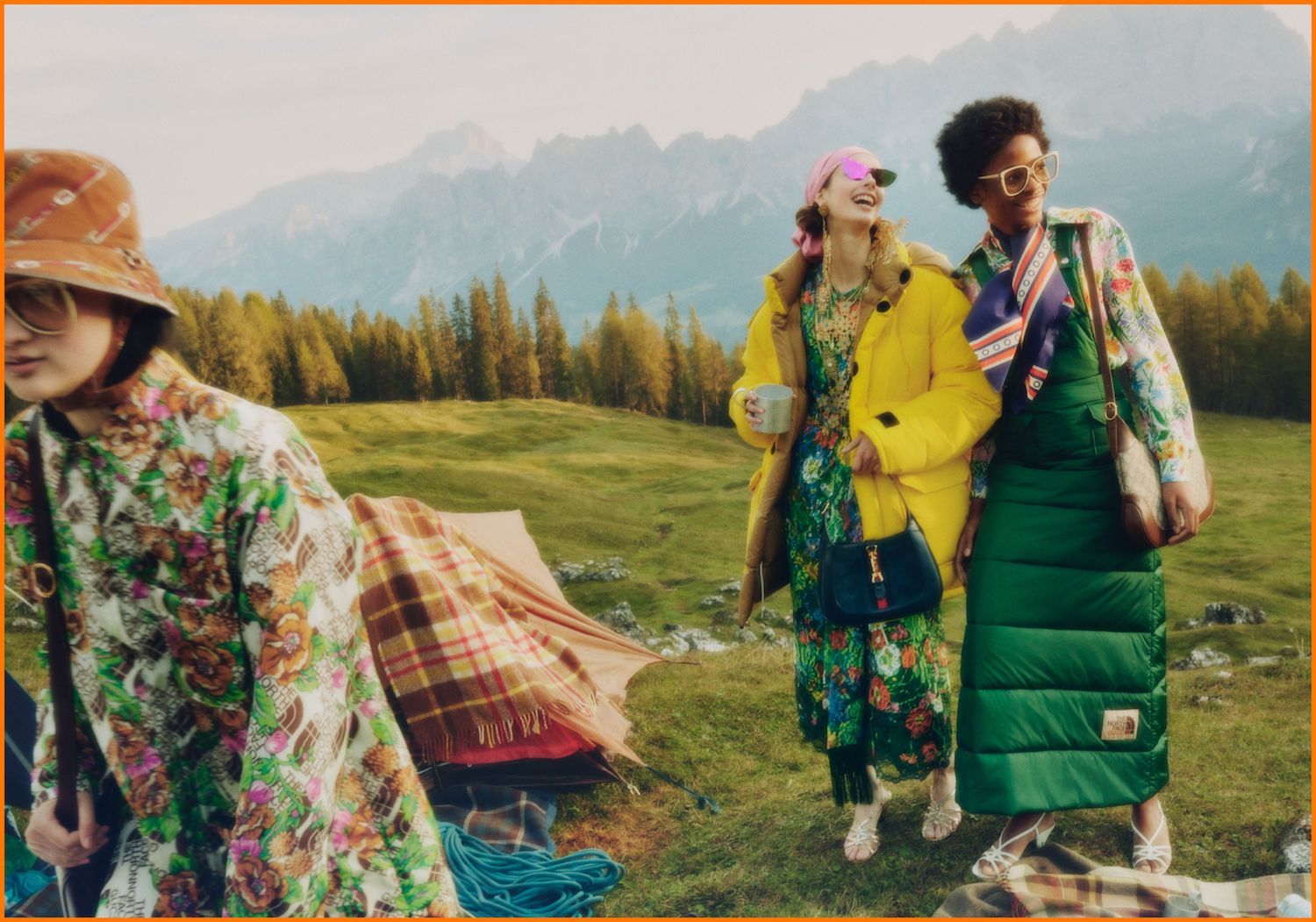 Gucci and The North Face Collaborate on Camp-Inspired Collection