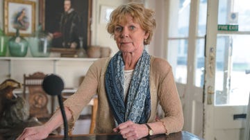 the marlow murder club episode 01picture shows: samantha bond as judith potts