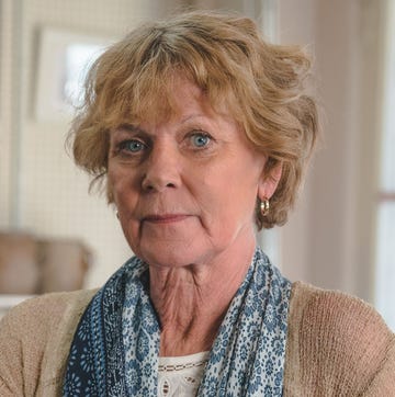 the marlow murder club episode 01picture shows: samantha bond as judith potts the marlow murder club episode 01picture shows: samantha bond as judith potts