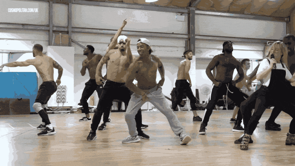 Magic Mike Live rehearsals