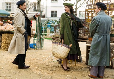 Abe and Rose Weissman in The Marvelous Mrs. Maisel season two.