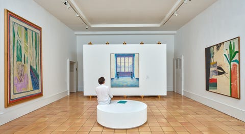 hockney – matisse un paradis retrouvémusée matisse nice du 09 juin 2022 au 18 septembre 2022vue exposition